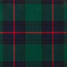 Shaw Green Modern 16oz Tartan Fabric By The Metre